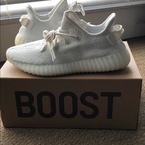 Triple White Yeezy Boost 350
